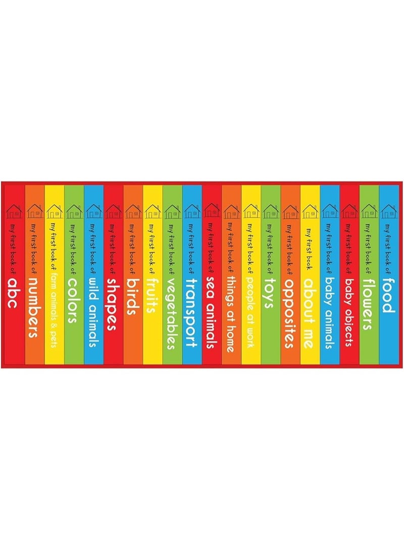 20 كتابًا تعليميًا بغلاف مقوى للأطفال الصغار - التعلم المبكر - Image 3